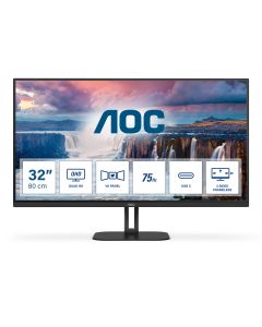 AOC | Monitor | Q32V5CE/BK | 31.5 " | VA | 2560 x 1440 pixels | 16:9 | 4 ms | Black | HDMI ports quantity 1 | 75 Hz