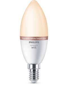 WiZ | Philips Smart WiFi Candle C37, 3pcs pack | E14 | 4.9 W | Tunable White