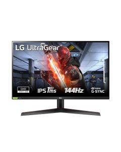 LG | Gaming Monitor | 27GN800P-B | 27 " | IPS | 2560 x 1440 pixels | 16:9 | 1 ms | 350 cd/m² | HDMI ports quantity 2 | 144 Hz