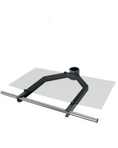 EDBAK TRS4c-B Glass Shelf with Handle for TR4/TR5/TR6 Trolleys | EDBAK | Other | N/A | " | Maximum weight (capacity)  kg | Black