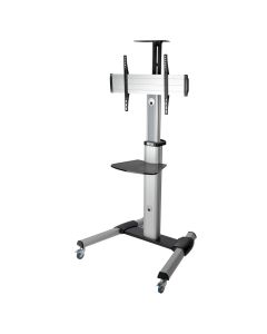 Tripp Lite | Floor stand | Rolling TV/LCD Mounting Cart DMCS3270XP 32-70", up to 68kg, laptop shelf up to 4.9kg, VESA from 200 to 600mm | Rotate, Swivel | 32-70 " | Maximum weight (capacity) 68 kg | Black/Silver