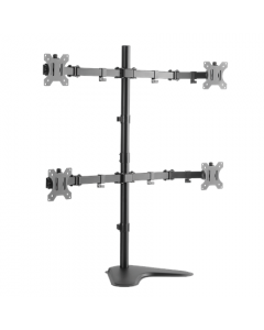 Logilink BP0046 Quad Monitor Desk Stand 13"-32'' | Logilink | Desk Mount | BP0046 | 13-32 " | Maximum weight (capacity) Carrying capacity of each arm: Max. 8 kg  kg | Black