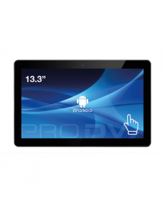 ProDVX APPC-13DSKP 13.3" Android Panel PC/1920 x 1080/300 Ca/Cortex A17 Quad Core PoE/2GB/8GB eMMC Flash/Android 6/RJ45 + WiFi/VESA/Black | ProDVX | APPC-13DSKP | 13.3 " | Landscape/Portrait | Android 6 / 8 / Linux Ubuntu | Wi-Fi | Touchscreen | 300 cd/m²