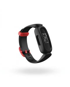 Fitbit | Ace 3 | Fitness tracker | OLED | Touchscreen | Waterproof | Bluetooth | Black/Racer Red