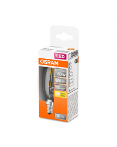 Osram | Osram Parathom Classic LED Filament 60 non-dim  6W/827 E14 bulb | E14 | 6 W | Warm White