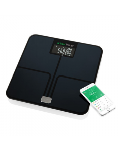 ETA | Smart Personal Scale | Vital Trainer ETA778090000 | Body analyzer | Maximum weight (capacity) 180 kg | Accuracy 100 g | Body Mass Index (BMI) measuring | Black