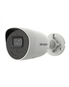 Hikvision | IP Camera Powered by DARKFIGHTER | DS-2CD2046G2-IU F2.8 | Bullet | 4 MP | 2.8mm | Power over Ethernet (PoE) | IP67 | H.265+ | Micro SD, Max. 256 GB | White