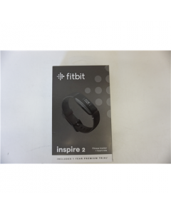 SALE OUT. Fitbit Inspire 2 Fitness tracker, Black/Black Fitbit Inspire 2 Smart watch, OLED, Touchscreen, Heart rate monitor, Activity monitoring 24/7, Waterproof, Bluetooth, DAMAGED PACKAGING,UNPACKED ,DEMO, Black