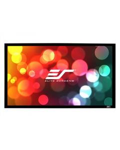 Elite Screens Sable Frame Series ER150WH1 Diagonal 150 ", 16:9, Viewable screen width (W) 186,9 x 331,9 cm, Black