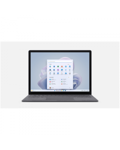 Microsoft | Surface Laptop 5 | Platinum | 13.5 " | Touchscreen | Intel Core i5 | i5-1235U | 8 GB | LPDDR5x | 256 GB | Wi-Fi | 802.11ax | Bluetooth version 5.1 | Windows 11 Home | Warranty 24 month(s) | Keyboard language English | Keyboard backlit | Intel 