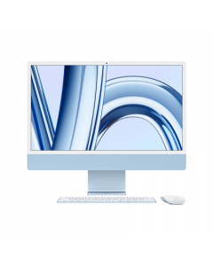 Apple iMac 24” 4.5K Retina, Apple  M3 8C CPU, 10C GPU/8GB/512GB SSD/Blue/SWE Apple