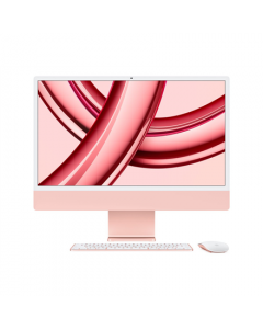 Apple iMac 24” 4.5K Retina, Apple  M3 8C CPU, 8C GPU/8GB/256GB SSD/Pink/RUS Apple