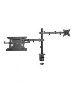 Digitus | Desk Mount | DA-90436 | Tilt, swivel, height adjustment, rotate | Maximum weight (capacity) 9 kg | Black