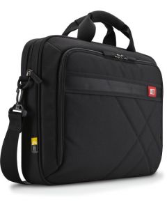 Case Logic Casual Laptop Bag DLC117 Fits up to size 17 ", Black, Shoulder strap