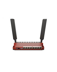 Wireless Router|MIKROTIK|Wireless Router|Wi-Fi 6|IEEE 802.11ax|USB 3.0|8x10/100/1000M|1xSPF|Number of antennas 2|L009UIGS-2HAXD-