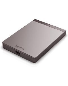 External SSD|LEXAR|SL200|512GB|USB-C|Write speed 400 MBytes/sec|Read speed 550 MBytes/sec|LSL200X512G-RNNNG