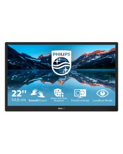 Philips | LCD monitor | 222B9TN/00 | 21.5 " | FHD | Touchscreen | TN | 16:9 | Black | 1 ms | 250 cd/m² | HDMI ports quantity 1 | 60 Hz