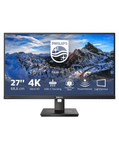 Philips | LCD monitor | 279P1/00 | 27  " | IPS | 4K UHD | 16:9 | Hz | 4 ms | 3840 x 2160 pixels | 350 cd/m² | Audio out | HDMI ports quantity 2 | Black