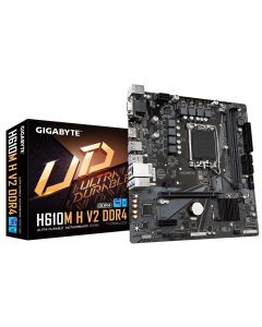Gigabyte H610M H V2 DDR4 (rev. 1.0) Intel H610 LGA 1700 Mikro ATX