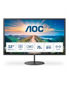 AOC | Monitor | Q32V4 | 31.5 " | IPS | QHD | 16:9 | Warranty 36 month(s) | 4 ms | 250 cd/m² | Headphone out (3.5mm) | HDMI ports quantity 1 | 75 Hz