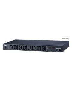 Aten PE8108G-ATA-G 8-Port Intelligent 1U ECO Power Distribution Unit (PDU), Metered & Switched by Outlet (8 x C13) 10Amp | Aten