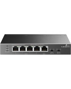 Switch|TP-LINK|TL-SG1005P-PD|Desktop/pedestal|5x10Base-T / 100Base-TX / 1000Base-T|PoE+ ports 5|TL-SG1005P-PD