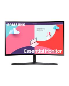 Samsung | Curved Monitor | LS24C366EAUXEN | 24 " | VA | 16:9 | 75 Hz | 4 ms | 1920 x 1080 pixels | 250 cd/m² | HDMI ports quantity 1 | Black