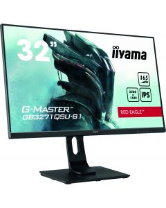 iiyama G-MASTER GB3271QSU-B1 PC lamekuvar 80 cm (31.5") 2560 x 1440 pikslit Wide Quad HD LED Must