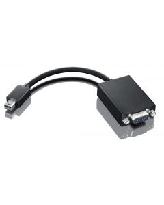 Lenovo | Black | mini-DisplayPort | VGA | mini-Display Port to VGA