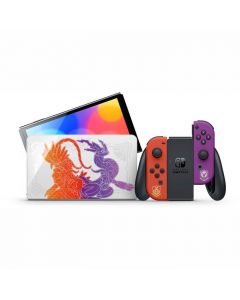 Nintendo Switch Oled Pokémon Scarlet & Violet Edition kaasaskantav mängukonsool 17,8 cm (7") 64 GB Puutetundlik ekraan WiFi Mitmevärviline
