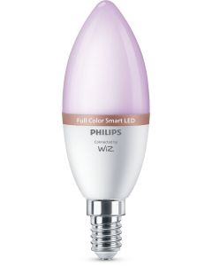 WiZ | Philips Smart WiFi Candle RGB, 3pcs | E14 | 4.9 W | All colors
