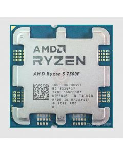 CPU|AMD|Desktop|Ryzen 5|7500F|3700 MHz|Cores 6|6MB|Socket SAM5|65 Watts|MultiPack|100-100000597MPK