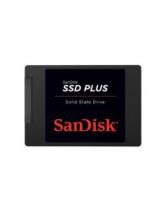 SSD|SANDISK BY WESTERN DIGITAL|SSD PLUS|2TB|SATA 3.0|Write speed 450 MBytes/sec|Read speed 545 MBytes/sec|2,5"|SDSSDA-2T00-G26